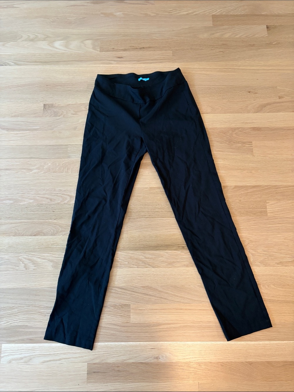 Black Straight-Leg Women’s Pants